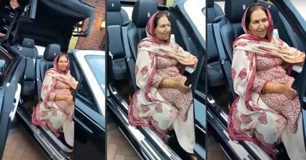 indian mom gifts rolls royce