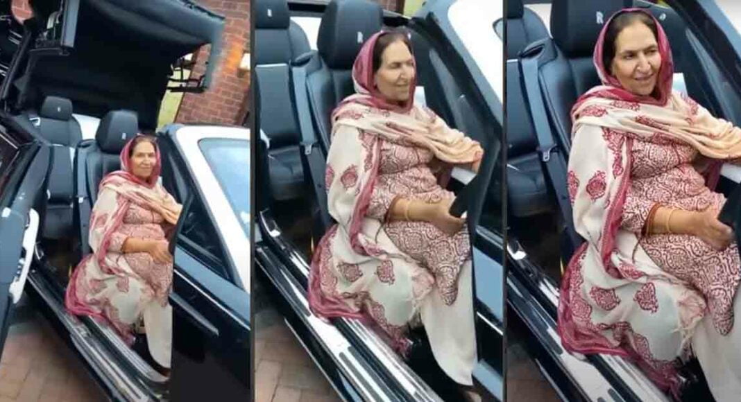 indian mom gifts rolls royce
