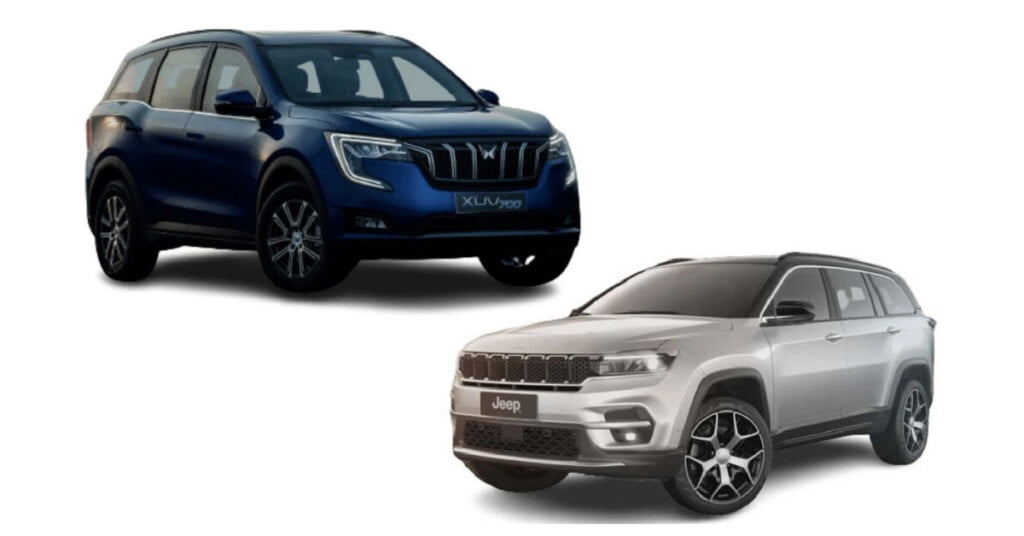 mahindra xuv700 vs jeep meridian