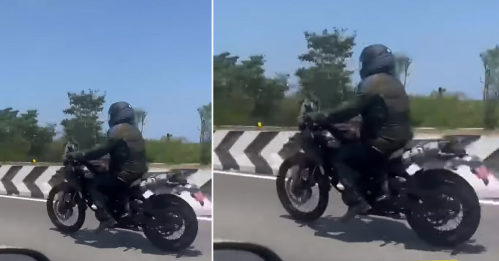Royal Enfield 450 Himalayan Spotted Car Blog India Royal Enfield 450 Himalayan Spotted