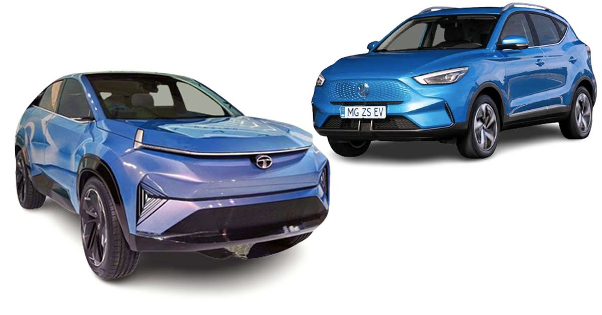 tata curvv vs mg zs ev