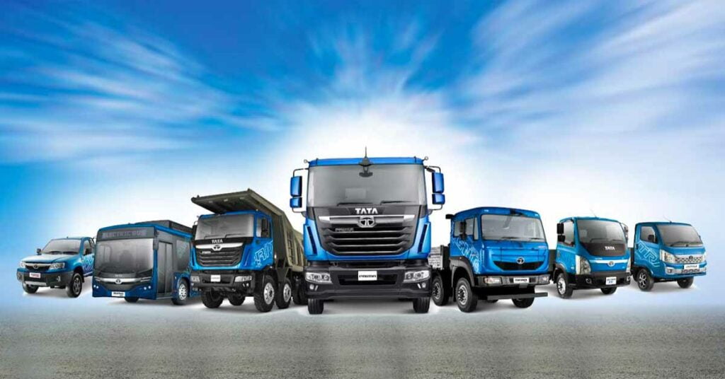 tata motors commercial vehicle range