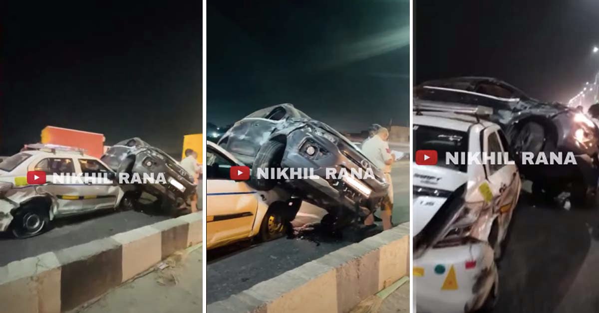 tata nexon maruti dzire accident