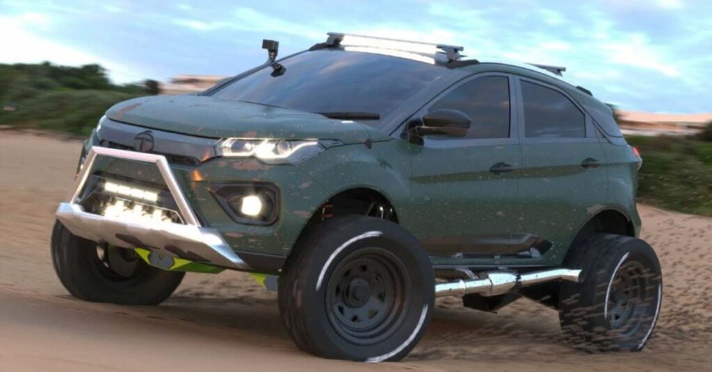 tata nexon off roader concept