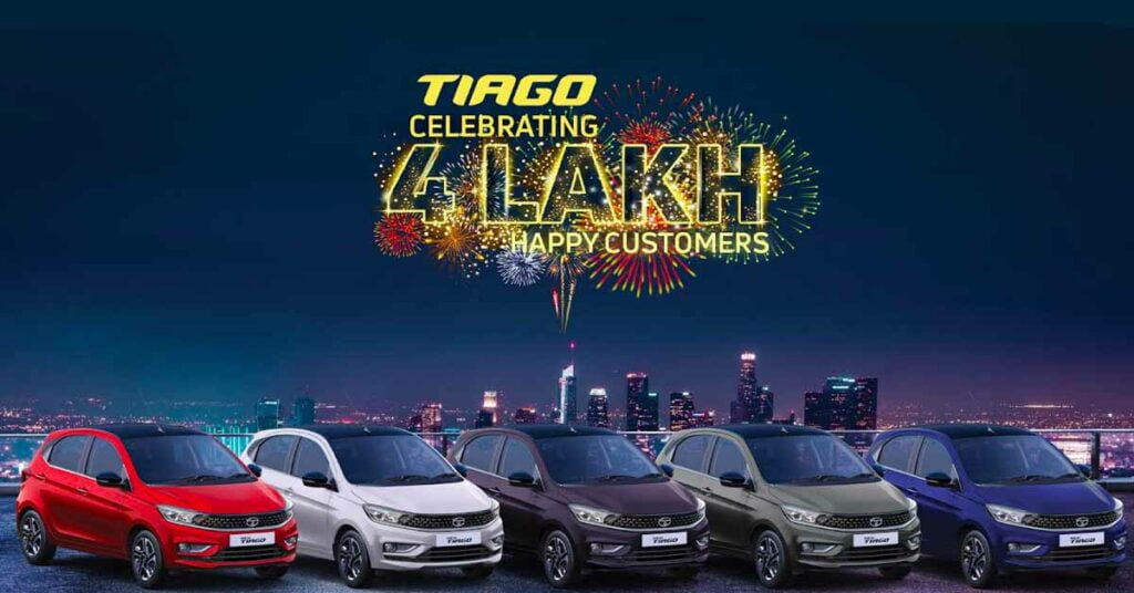 tata tiago 4 lakh production milestone