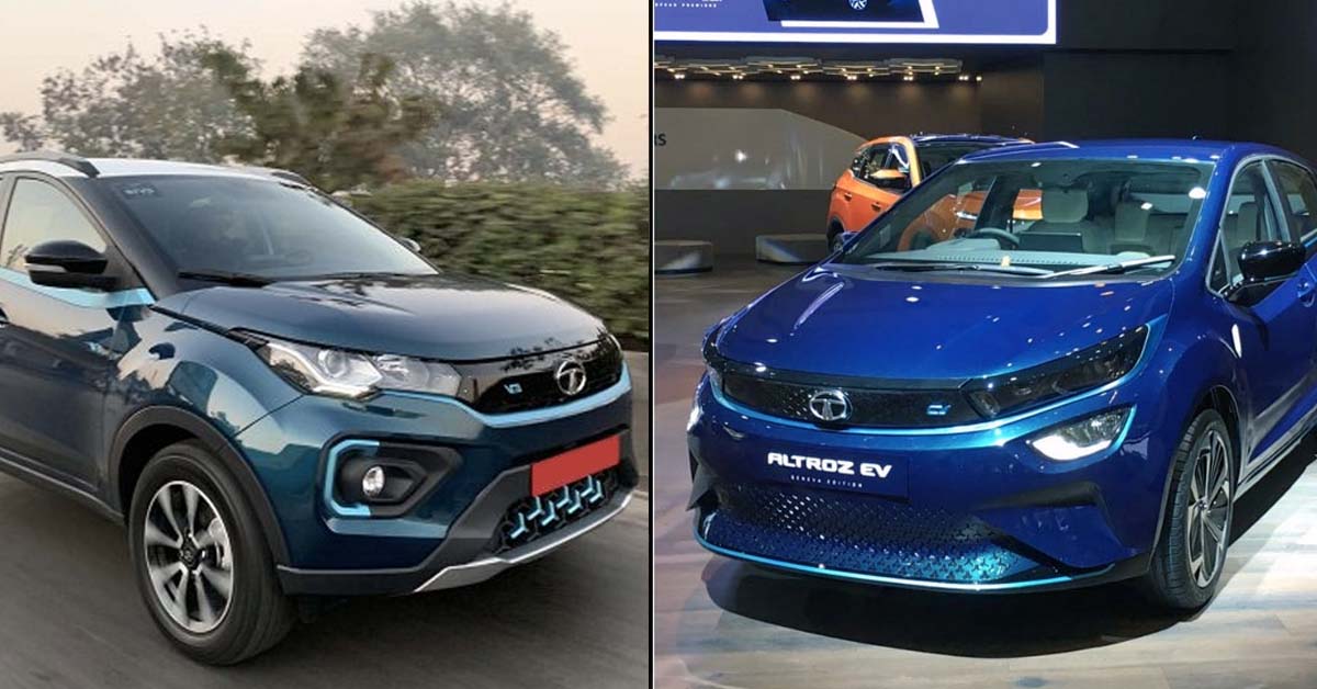 upcoming tata ev 2022-updated tata nexon ev altroz ev