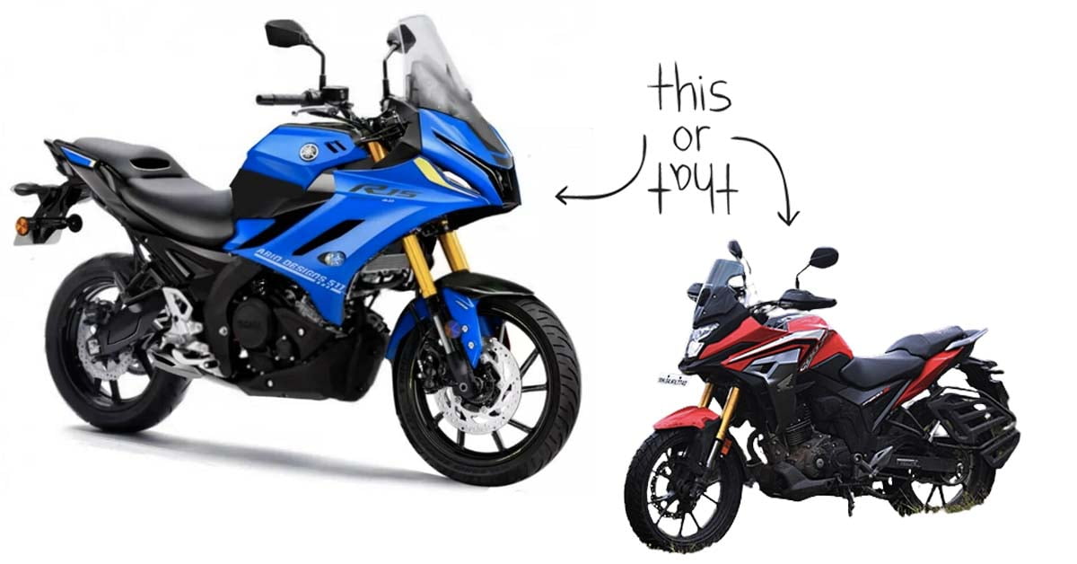 yamaha r15x vs honda cb200x