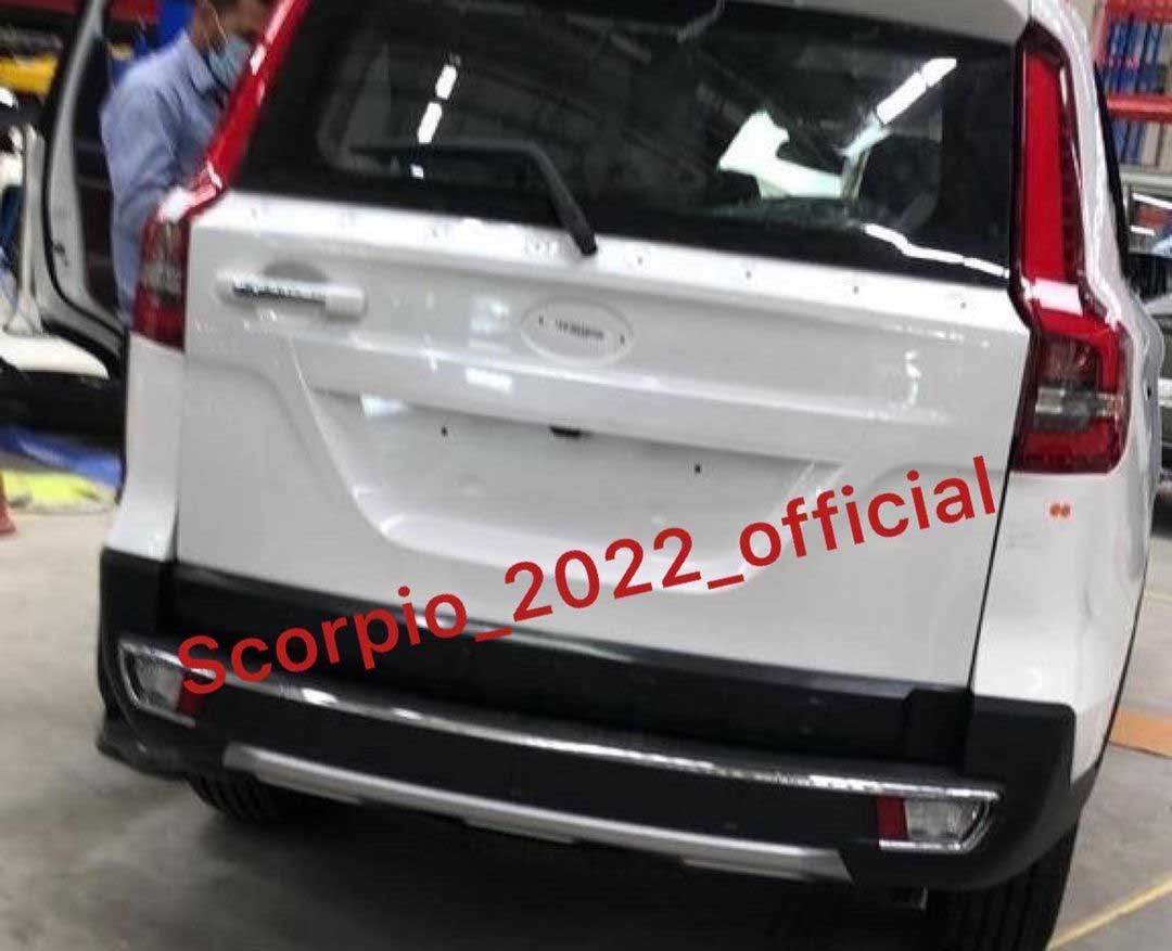 2022 Mahindra Scorpio Rear