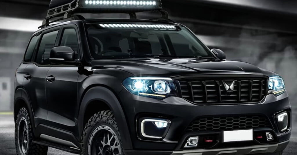 2022 mahindra scorpio n dark edition