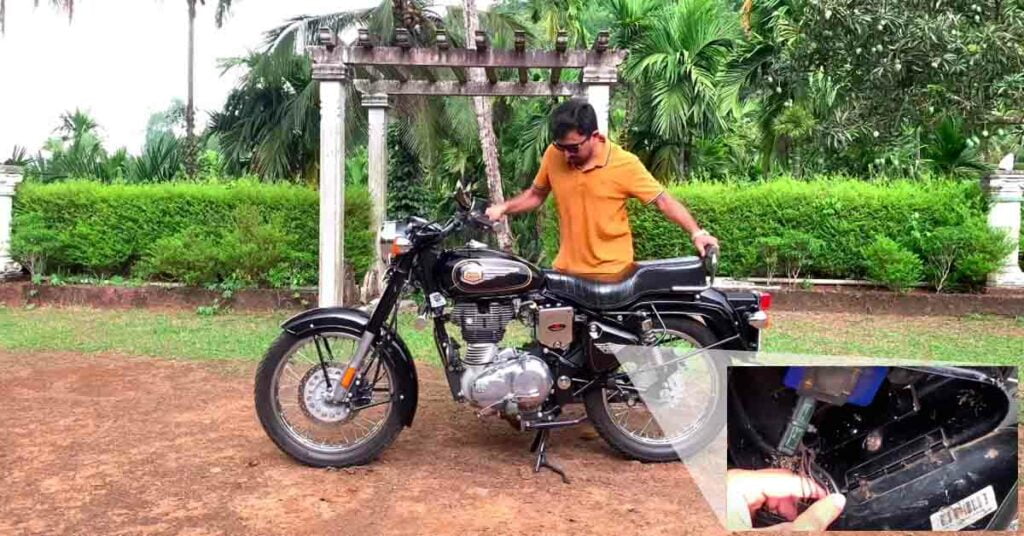 best trick to prevent theft of royal enfield