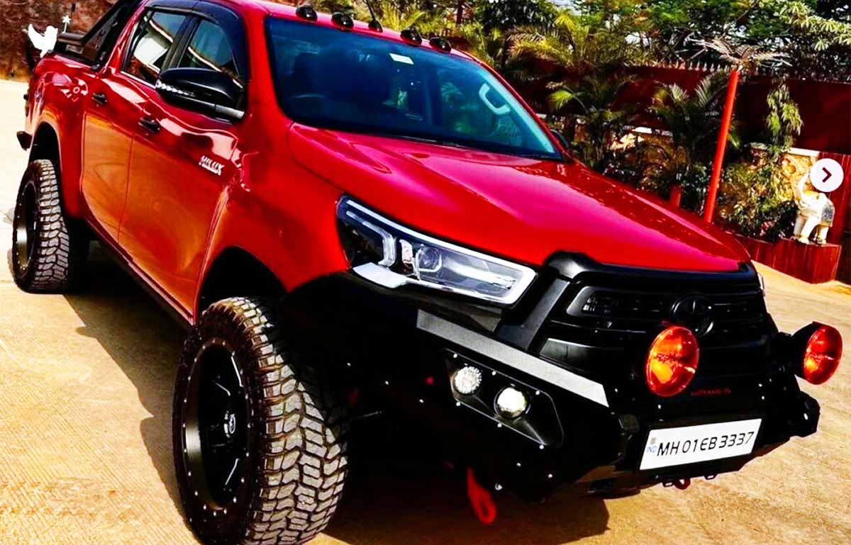 first modified toyota hilux india