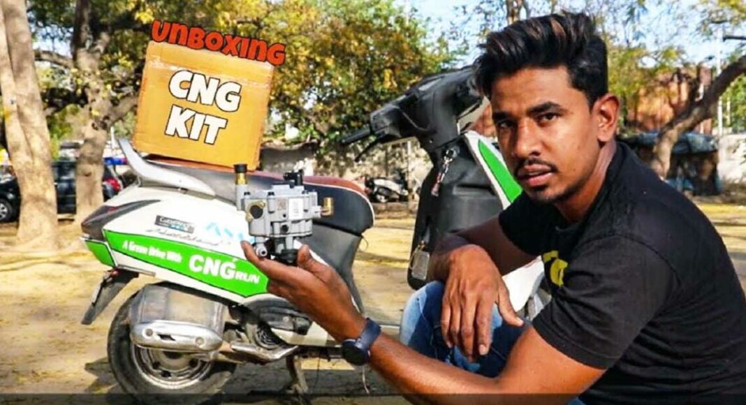 honda activa tvs jupiter cng kit