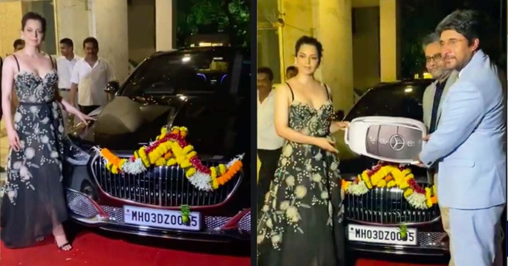 kangana renaut buys mercedes maybach s-class