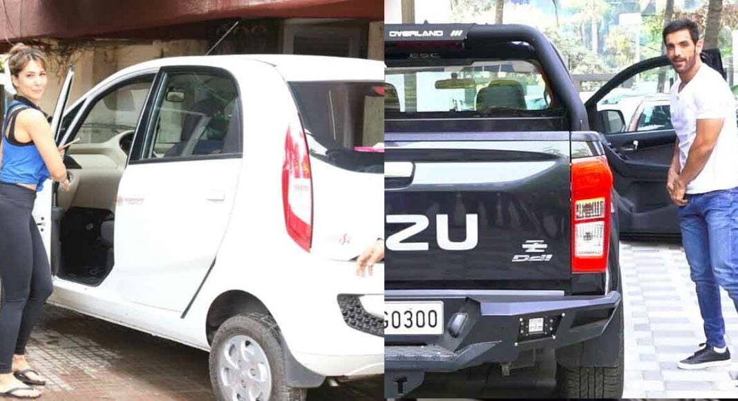 kim sharma tata nano john abraham isuzu v cross