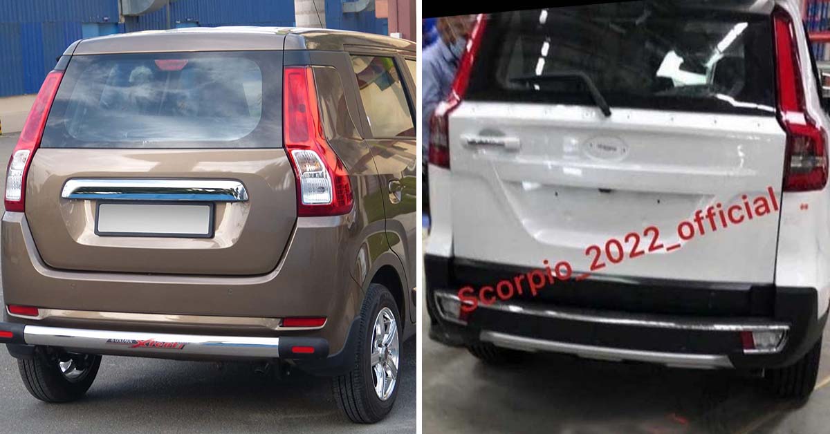 new mahindra scorpio rear like maruti wagonr