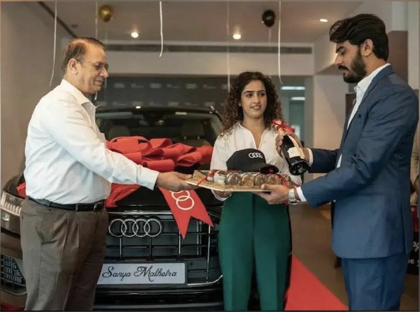 sanya malhotra audi q8