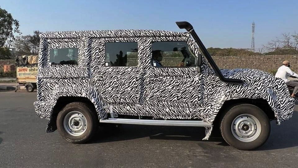 5-Door Force Gurkha Seen Again, Refuses to Shed Full Camo