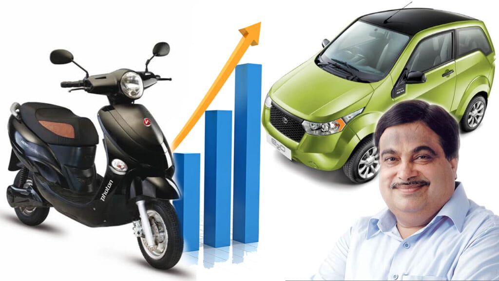 41,096 Electric Vehicles to Sell Every Day for Next 2 Yrs - Gadkari