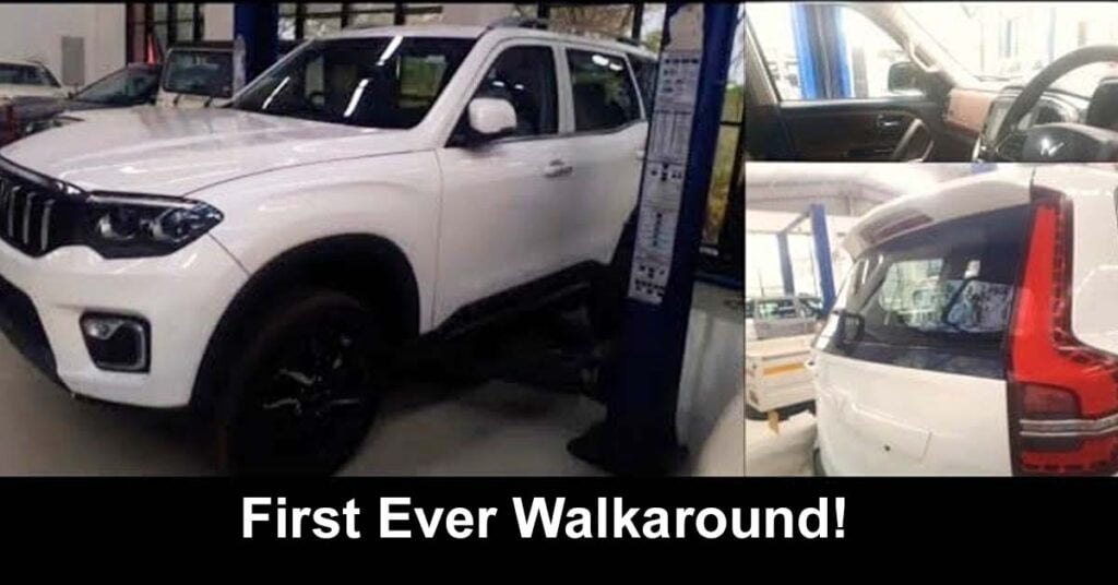 2022 mahindra scorpio first ever walkaround