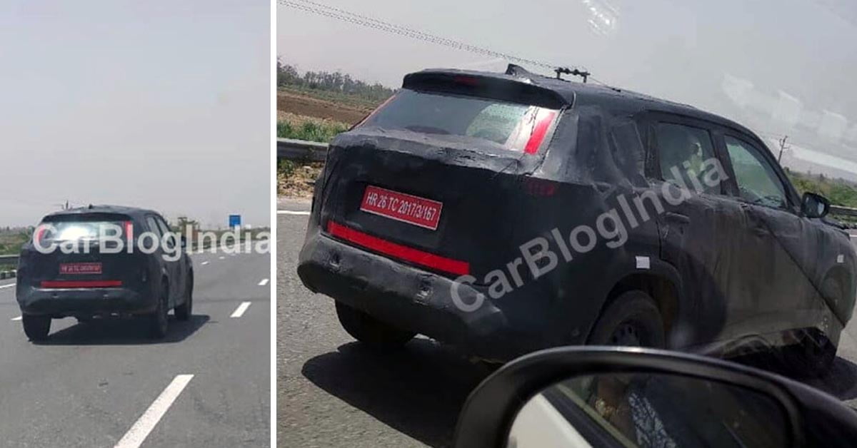 2022 maruti brezza high speed testing spy pics