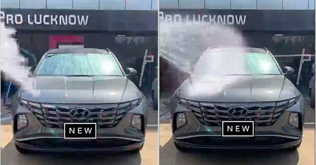 New hyundai tucson spotted in lucknow ahead of india launch New hyundai tucson launch