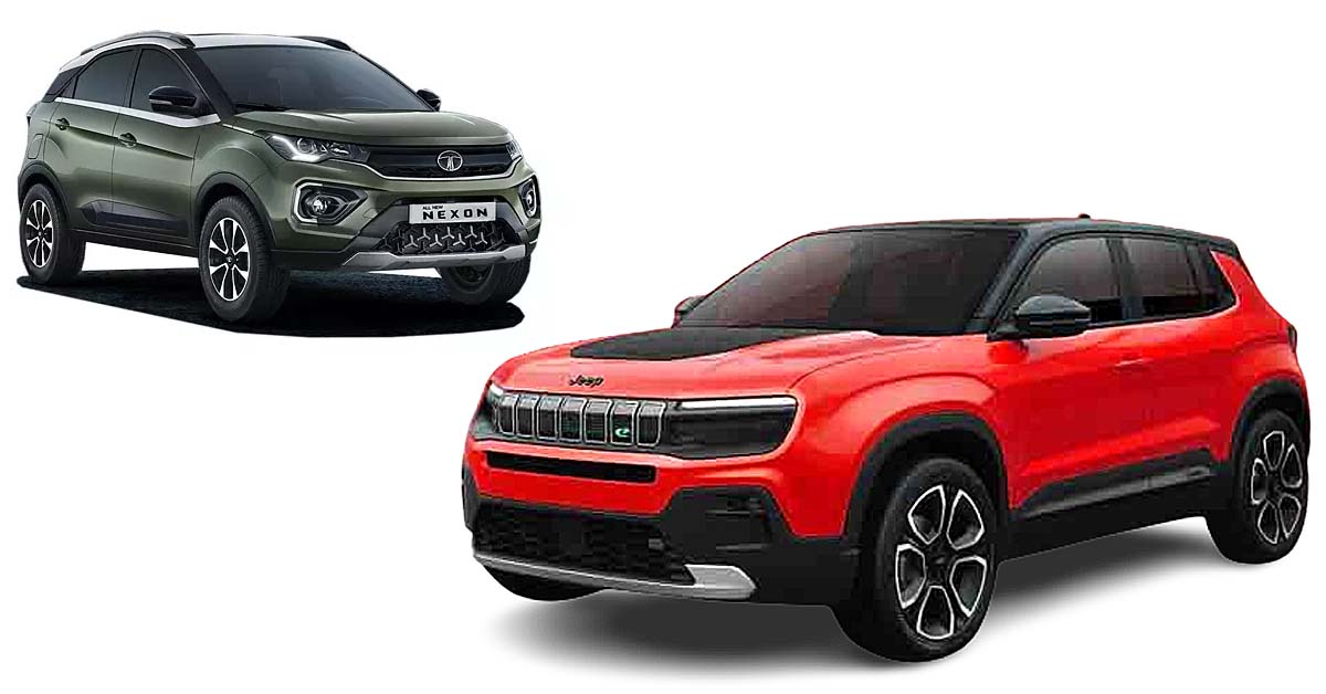 baby jeep compass vs tata nexon