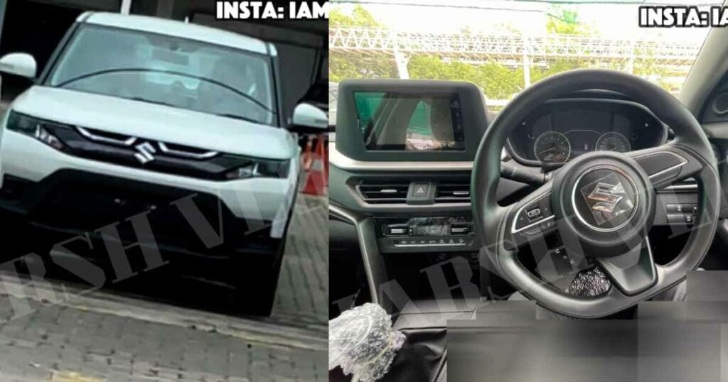 base 2022 maruti brezza exterior interior