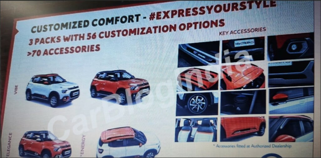 Citroen C3 Customization Packs Car Blog India Citroen C3 Customization Packs