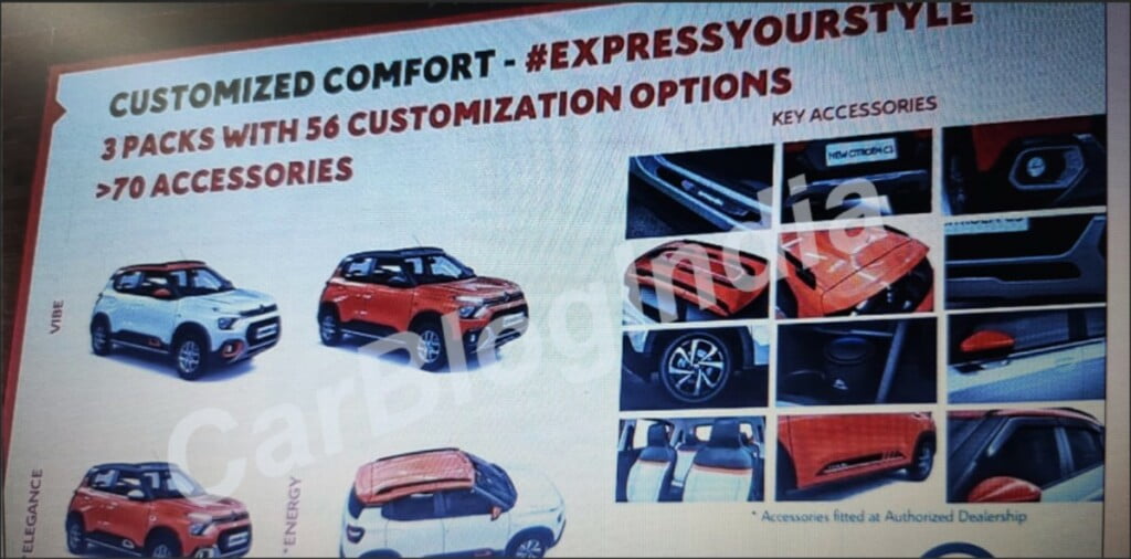 citroen c3 customization packs