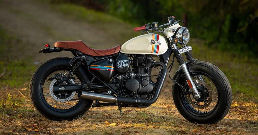 ‘Classic REimagined’ - A custom-built motorcycle by MS Customs