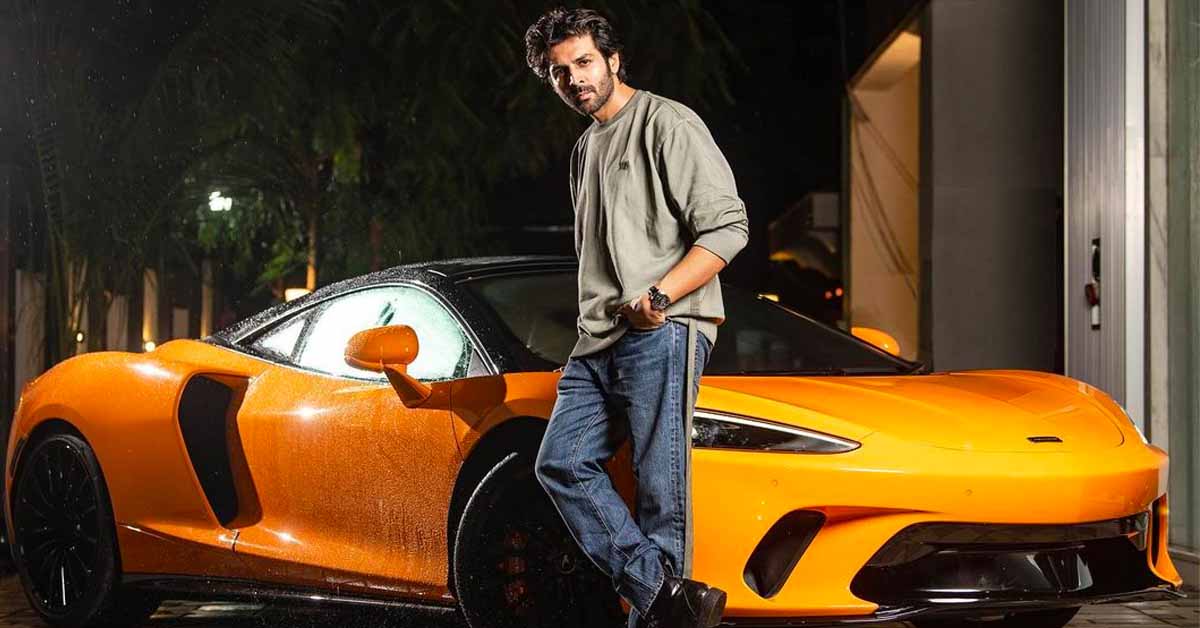 kartik aryan mclaren gt image