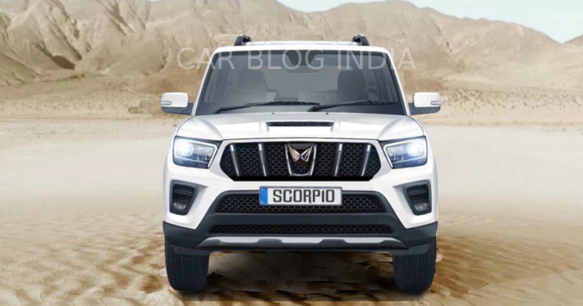 2022 mahindra scorpio classic rendering