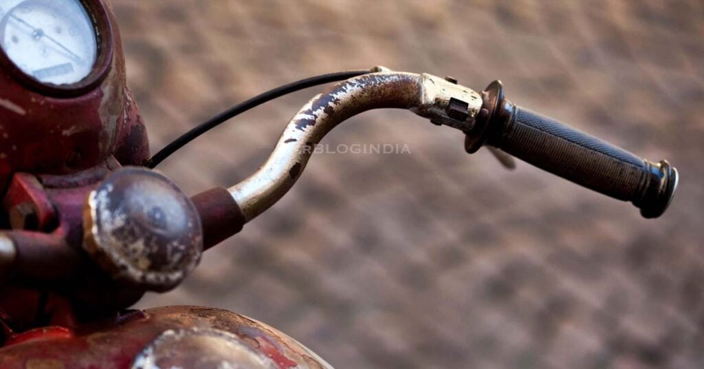 rust on royal enfield