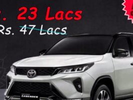 save 24 lakh on toyota fortuner
