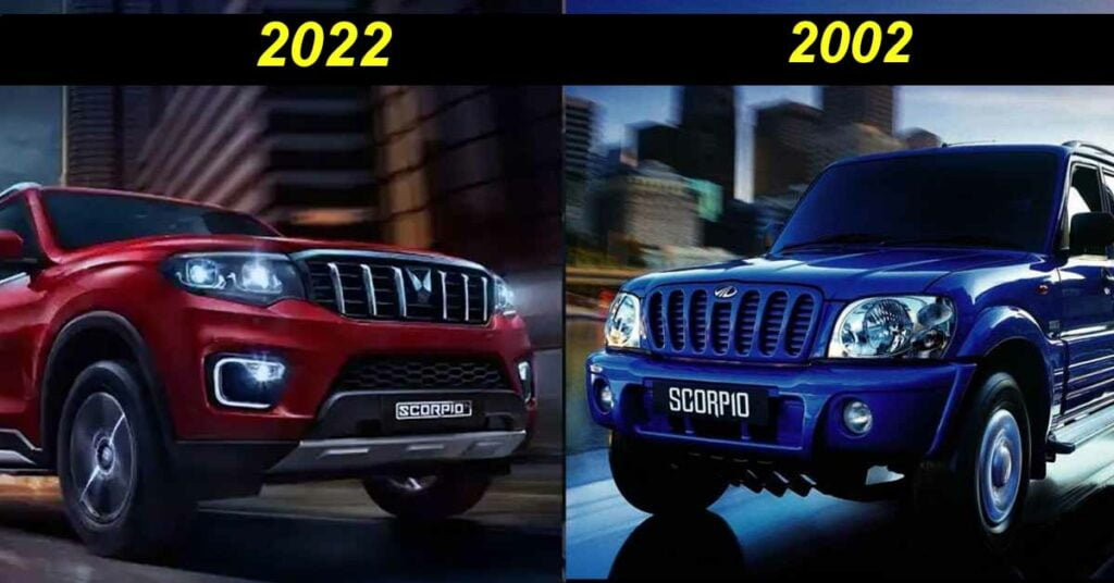 two decades of mahindra scorpio