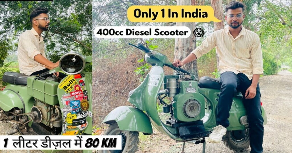 Bajaj Chetak With Diesel Engine