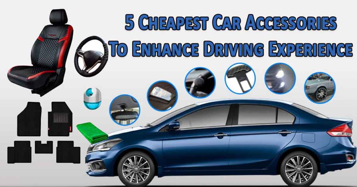 cheapest car accessories