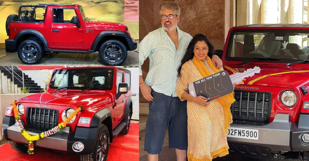 Rupali Ganguly – Mahindra Thar