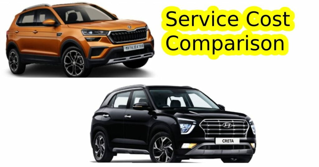 Hyundai Creta vs Skoda Kushaq Service Cost Comparison