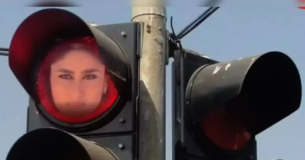 Kareena Kapoor Poo Traffic Lights
