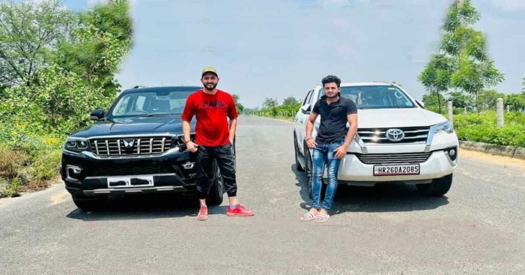 Mahindra Scorpio N Vs Toyota Fortuner Drag Race