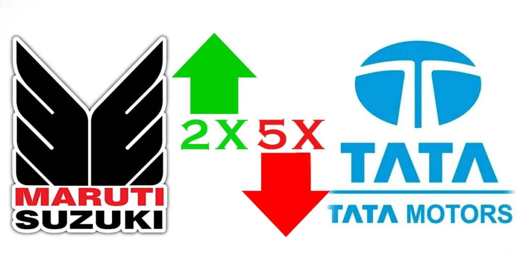 maruti suzuki profit tata motors loss