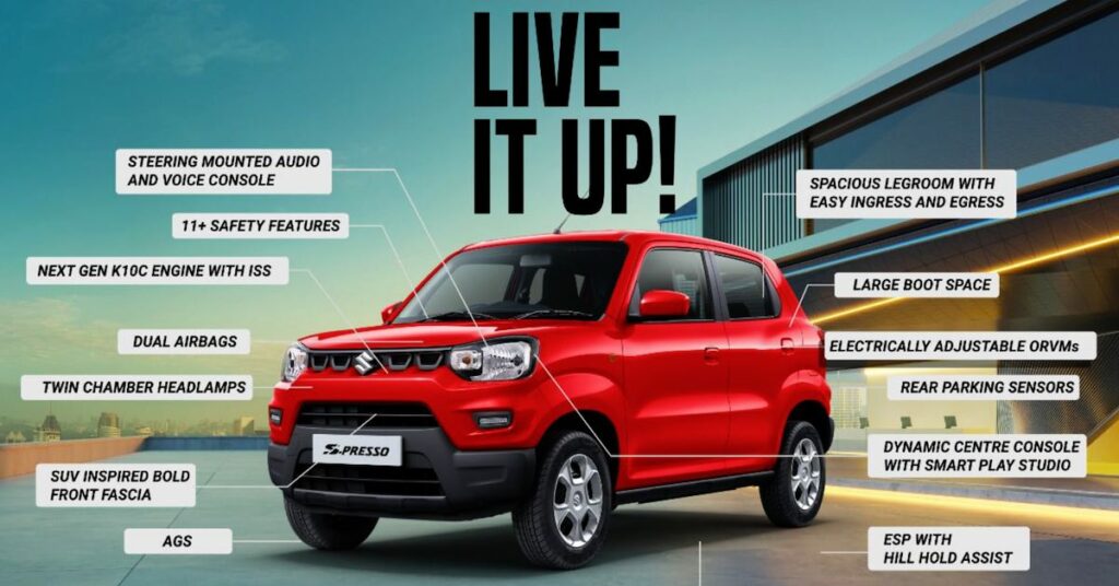 2022 Maruti Suzuki S-Presso With New Features