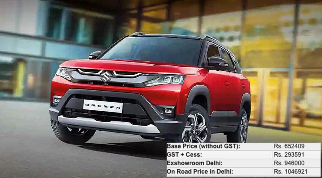 new maruti brezza tax saving