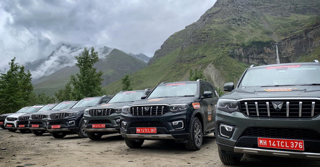 Mahindra Scorpio N Drives to Lahaul, Puts 4WD to Good Use