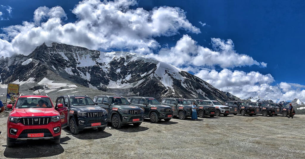 Mahindra Scorpio N Drives to Lahaul, Puts 4WD to Good Use