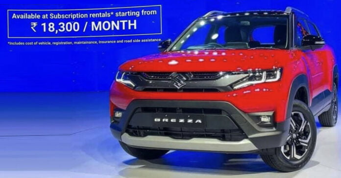 Drive a New Maruti Brezza For All Inclusive Price of Rs 18,300/Month ...