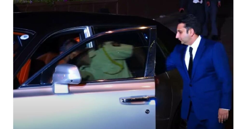 Adar Poonawalla with Rolls Royce Phantom