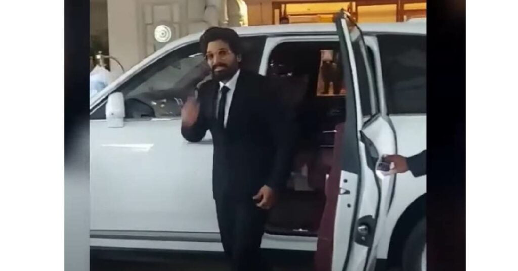 Allu Arjun Rolls Royce Cullinan