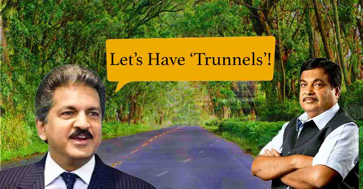 anand mahindra nitin gadkari trunnels